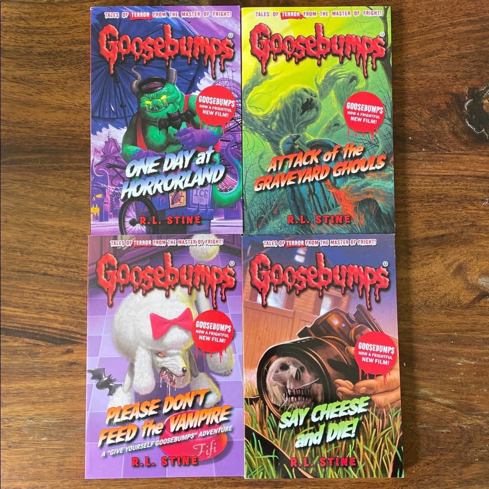 8 Goosebumps Books by R.L. Stine Horror Kids Paperbacks 7 UK Edition + 1 US - Picture 7 of 15